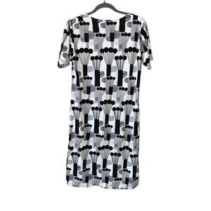 Marimekko Black and White Midi Dress